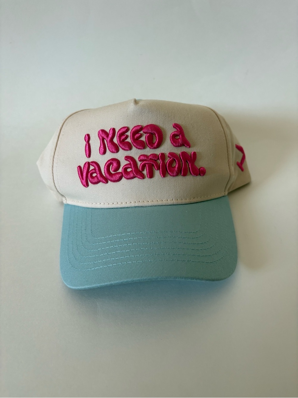 ‘I Need a Vacation' Trucker Hat
